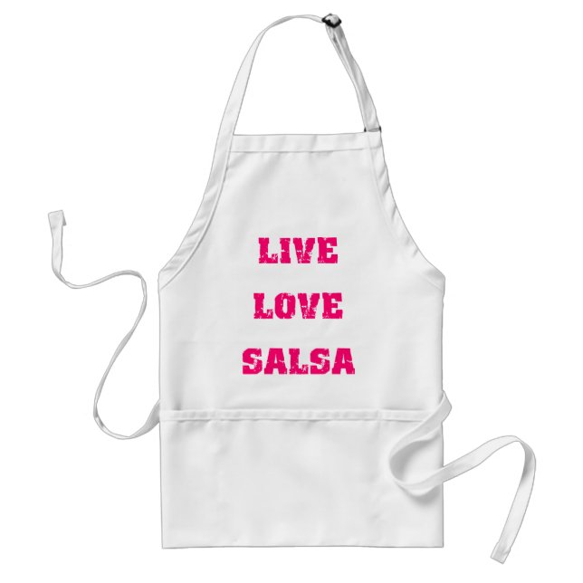 Salsa dancing standard apron (Front)