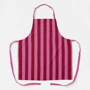 Salsa Flamingo Pink Stripe Apron