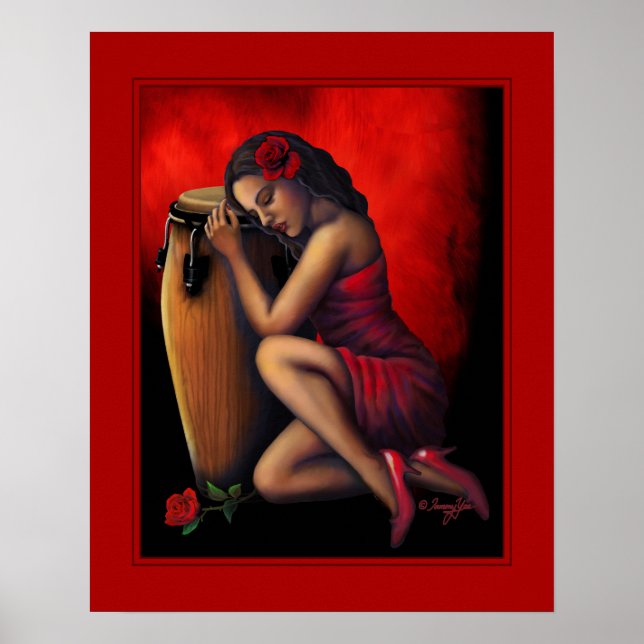 Salsa Heartbeat Poster (Front)