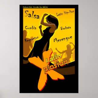Salsa - Latin X Night Poster