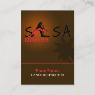 Salsa Moves - Business-, Schedule Card