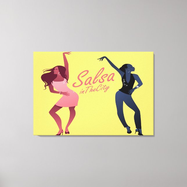 Salsa Salsa Canvas Print (Front)