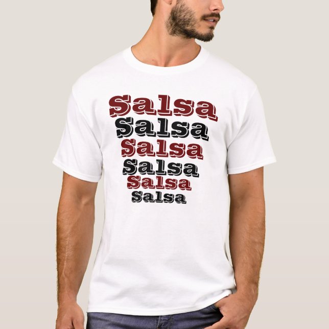 Salsa up and down T-Shirt (Front)