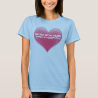 SALSA WITH HEART T-SHIRT, WWW.LETHERAPY.COM