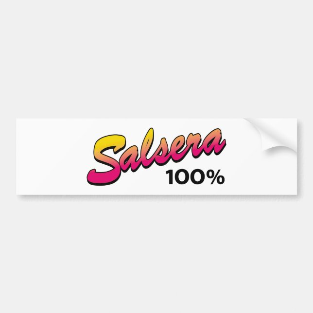 Salsera-100 Bumper Sticker (Front)