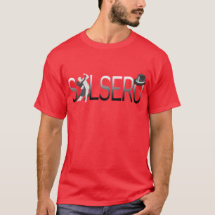 SALSERO T-Shirt with dancing couple & hat