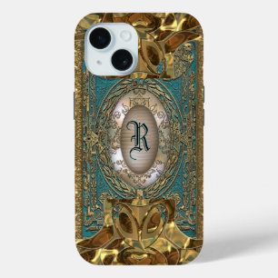 Salsibury Afternoon III  Monogram iPhone 15 Case