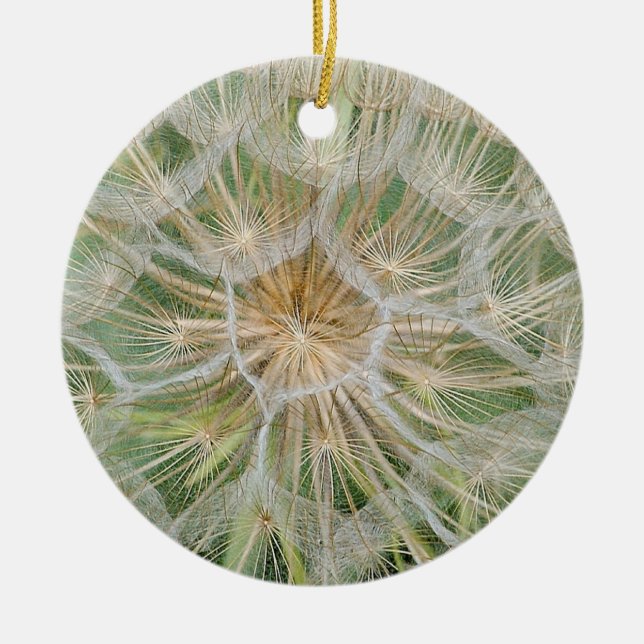 Salsify (Oyster Plant) Ceramic Ornament (Front)