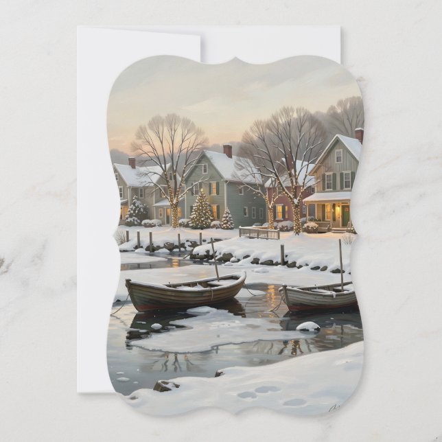 salt air winter invitation (Front)