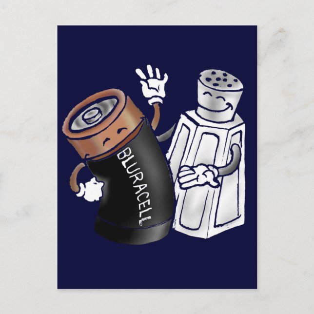 Salt and Battery Postcard (Front)