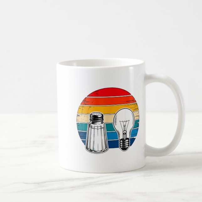 Salt And Light Retro Christian  Coffee Mug (Right)