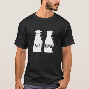 Salt and Pepper Bottle symbol T-shirt