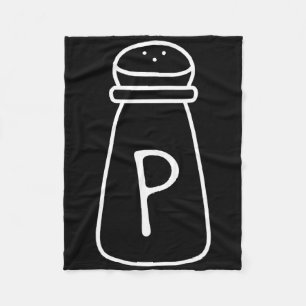 Salt And Pepper Halloween Costumes  Fleece Blanket