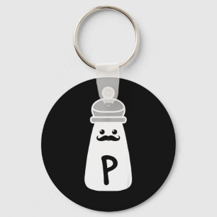Salt And Pepper Halloween Costumes Key Ring