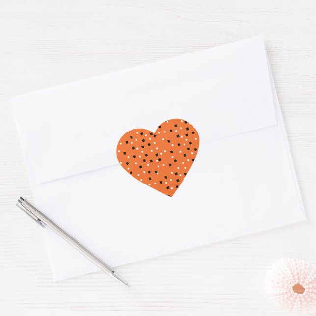 Salt and Pepper Heart Envelope Seal (Envelope)