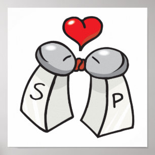 salt and pepper love poster