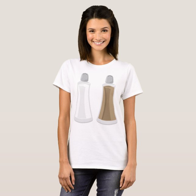 Salt And Pepper Shakers T-Shirt (Front Full)