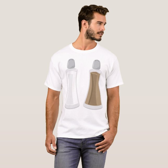 Salt And Pepper Shakers T-Shirt (Front Full)