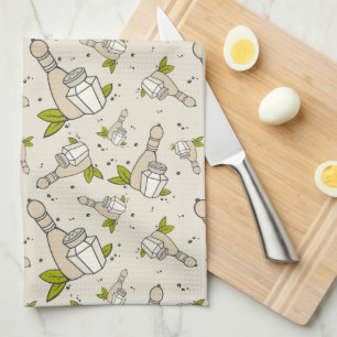 Salt And Pepper Tea Towel