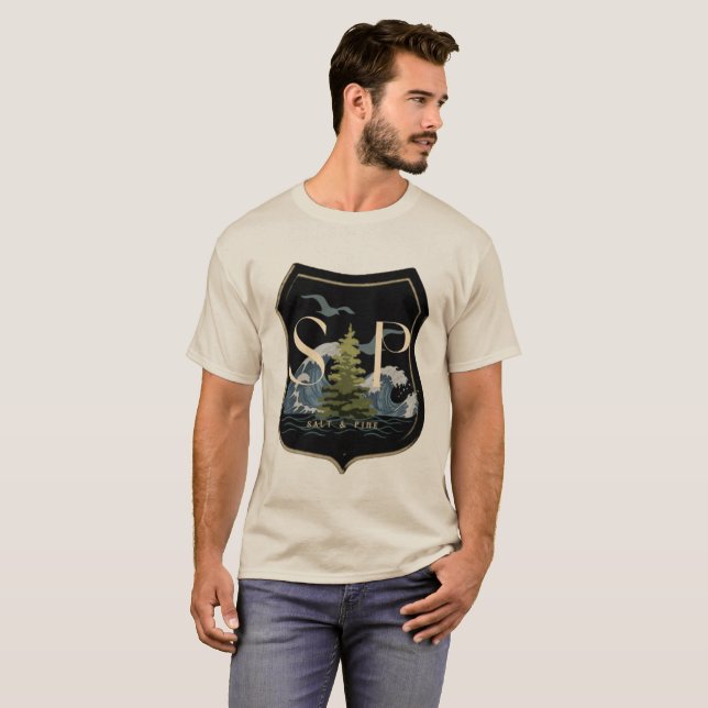 Salt And Pine Forest Service  T-Shirt (Front Full)