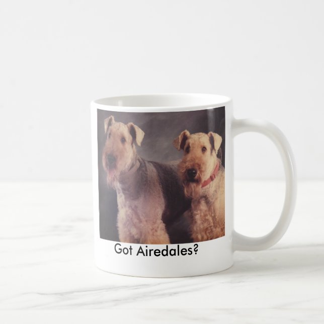 Salt and Ritz, Got Airedales? Coffee Mug (Right)