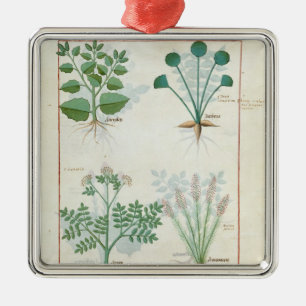 Salt Bush and Anthora Absinthium and Cardamom Metal Tree Decoration