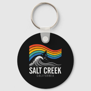 Salt Creek Beach California Surfboarder Surfing Key Ring