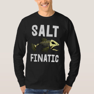 Salt Finatic Tee Skeleton Fish Bone Tees Sharp Tee