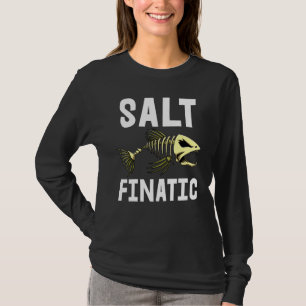 Salt Finatic Tee Skeleton Fish Bone Tees Sharp Tee