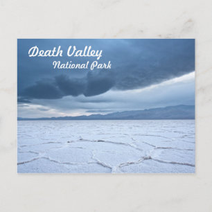 Salt Flats in Death Valley Postcard