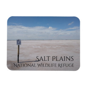 Salt Flats, Salt Plains National Wildlife Refuge Magnet