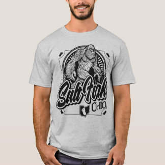 Salt Fork Bigfoot - black print T-Shirt