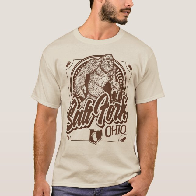 Salt Fork Bigfoot - SAND TEE (Front)