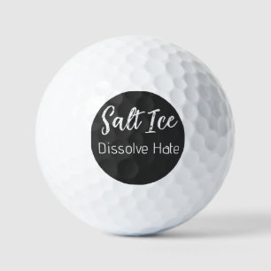 Salt Ice Golf Balls