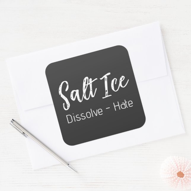Salt Ice Sticker (Envelope)
