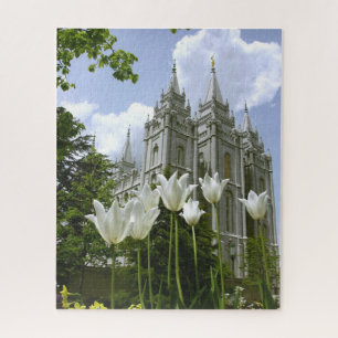 Salt Lake City Mormon Temple Jigsaw Puzzle