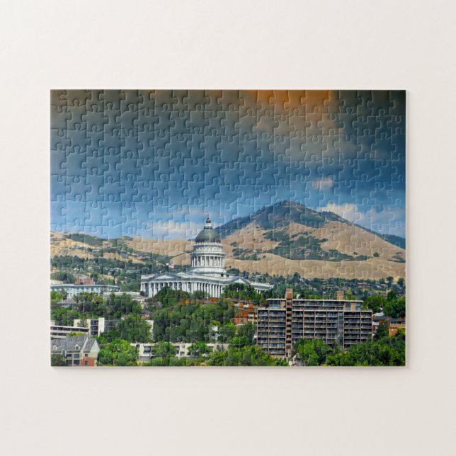 Salt Lake City Utah. Jigsaw Puzzle (Horizontal)