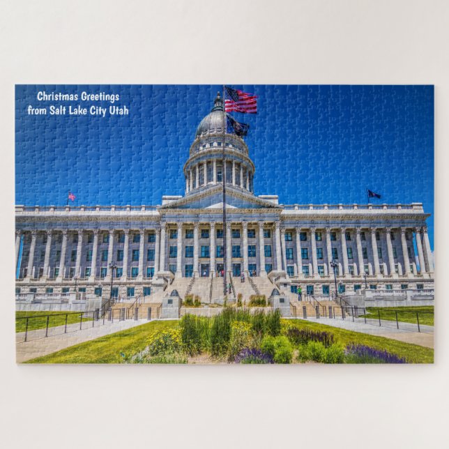 Salt Lake City Utah. Jigsaw Puzzle (Horizontal)