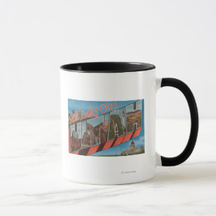Salt Lake City, Utah - Large Letter Scenes Mug