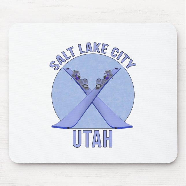 Salt Lake City, Utah Mouse Pad (Front)