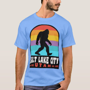 Salt Lake City Utah Retro Sunset T-Shirt