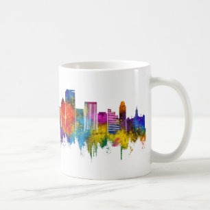 Salt Lake City Utah Skyline Coffee Mug
