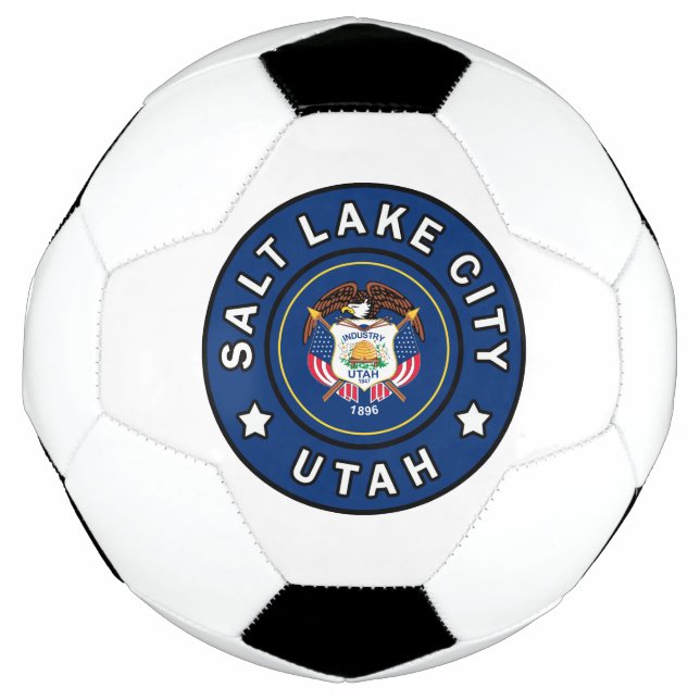 Salt Lake City Utah Soccer Ball (Front)