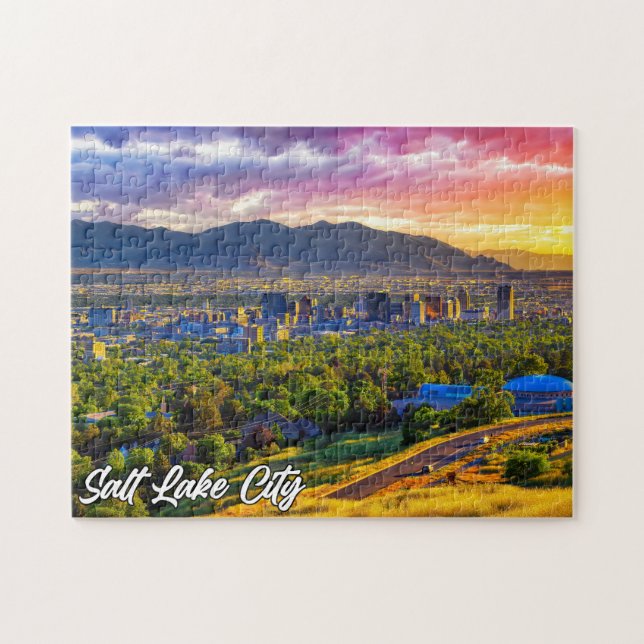 Salt Lake City, Utah, USA Jigsaw Puzzle (Horizontal)