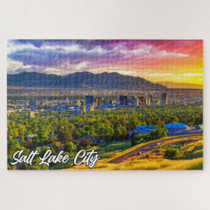 Salt Lake City, Utah, USA Jigsaw Puzzle