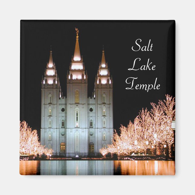 Salt Lake LDS Temple Magnet (Front)