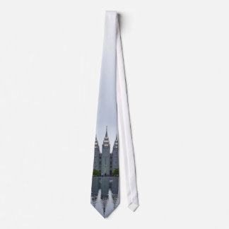 Salt Lake Temple Evening Tie