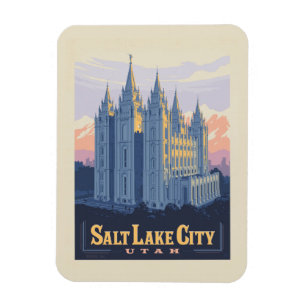Salt Lake Temple Salt Lake City, Utah Magnet