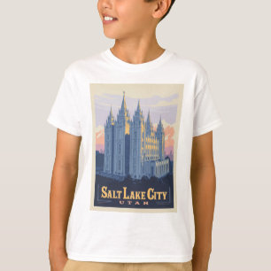 Salt Lake Temple Salt Lake City, Utah T-Shirt