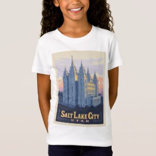 Salt Lake Temple   Salt Lake City, Utah T-Shirt